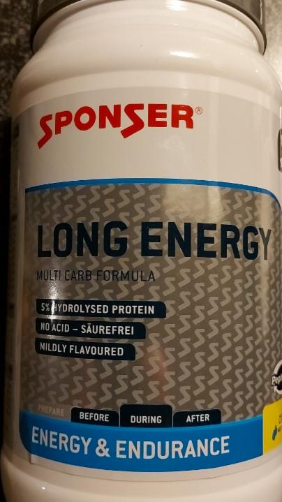 Fotografie - Long Energy Citrus Sponser