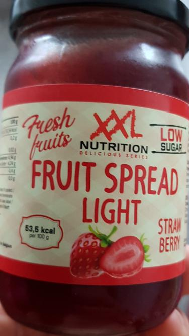 Fotografie - Fruit spread light strawberry XXL nutrition
