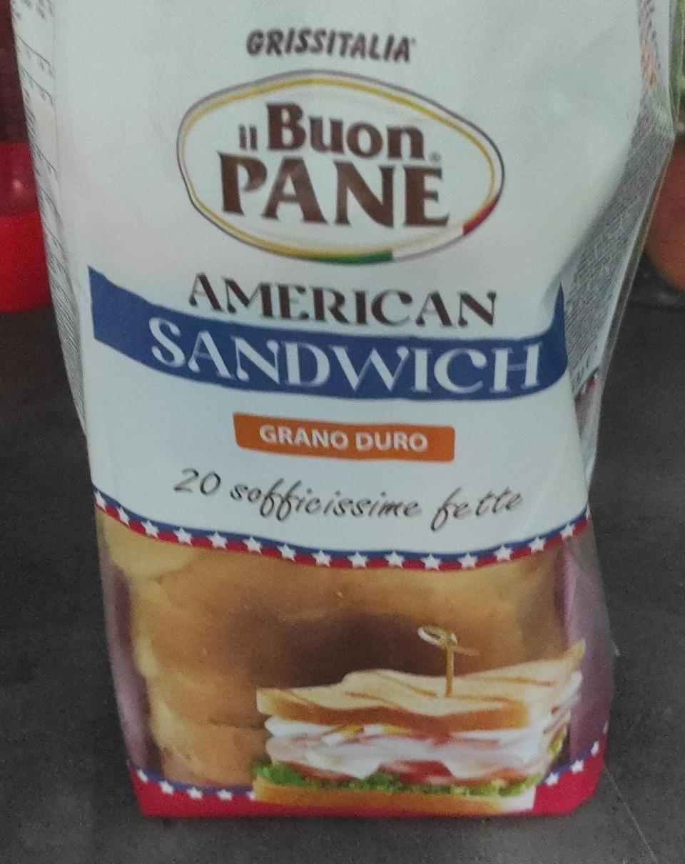 Fotografie - American Sandwich Grano Duro il Buon Pane