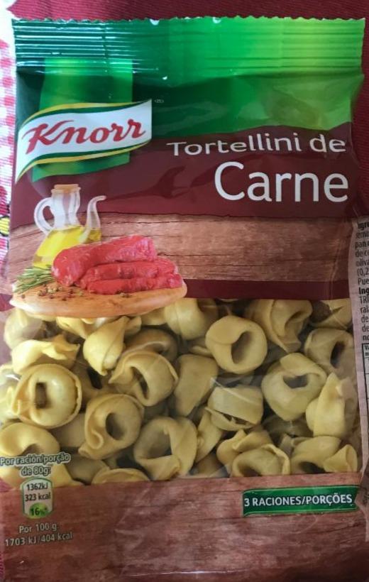 Fotografie - Tortellini De Carne Knorr