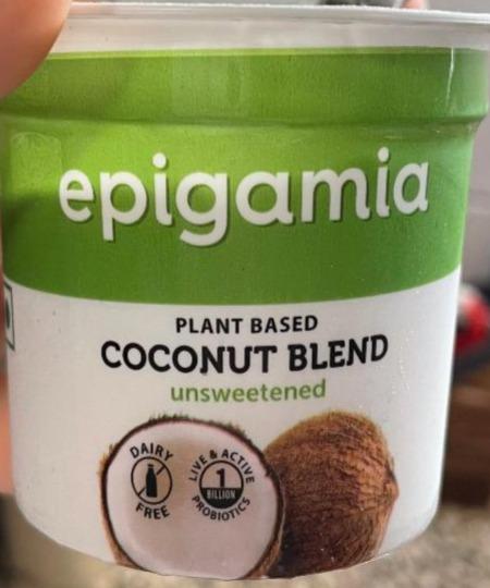 Fotografie - Plant based Coconut blend unsweetened Epigamia