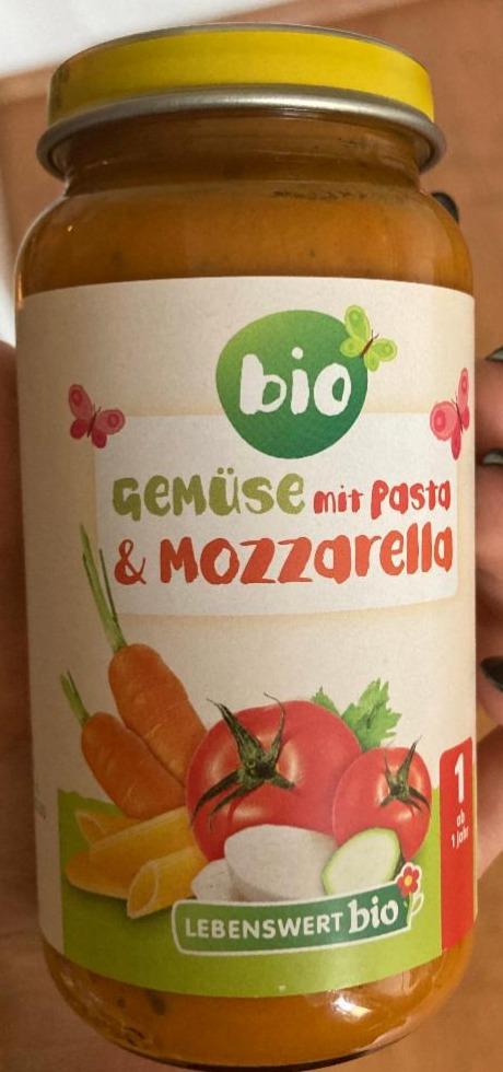 Fotografie - Bio Gemüse mit Pasta & Mozzarella Lebenswert bio