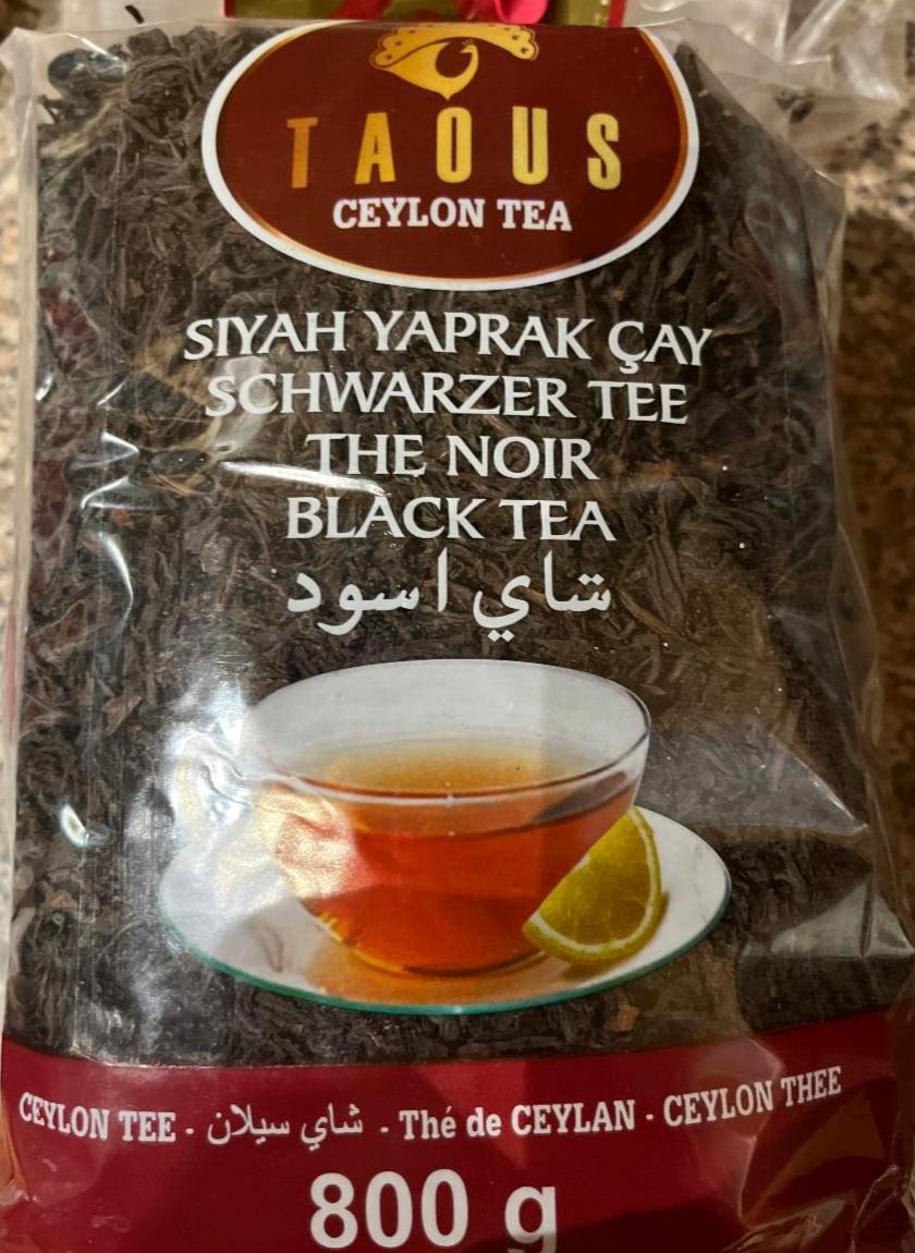 Fotografie - Ceylon tea Black Tea Taous