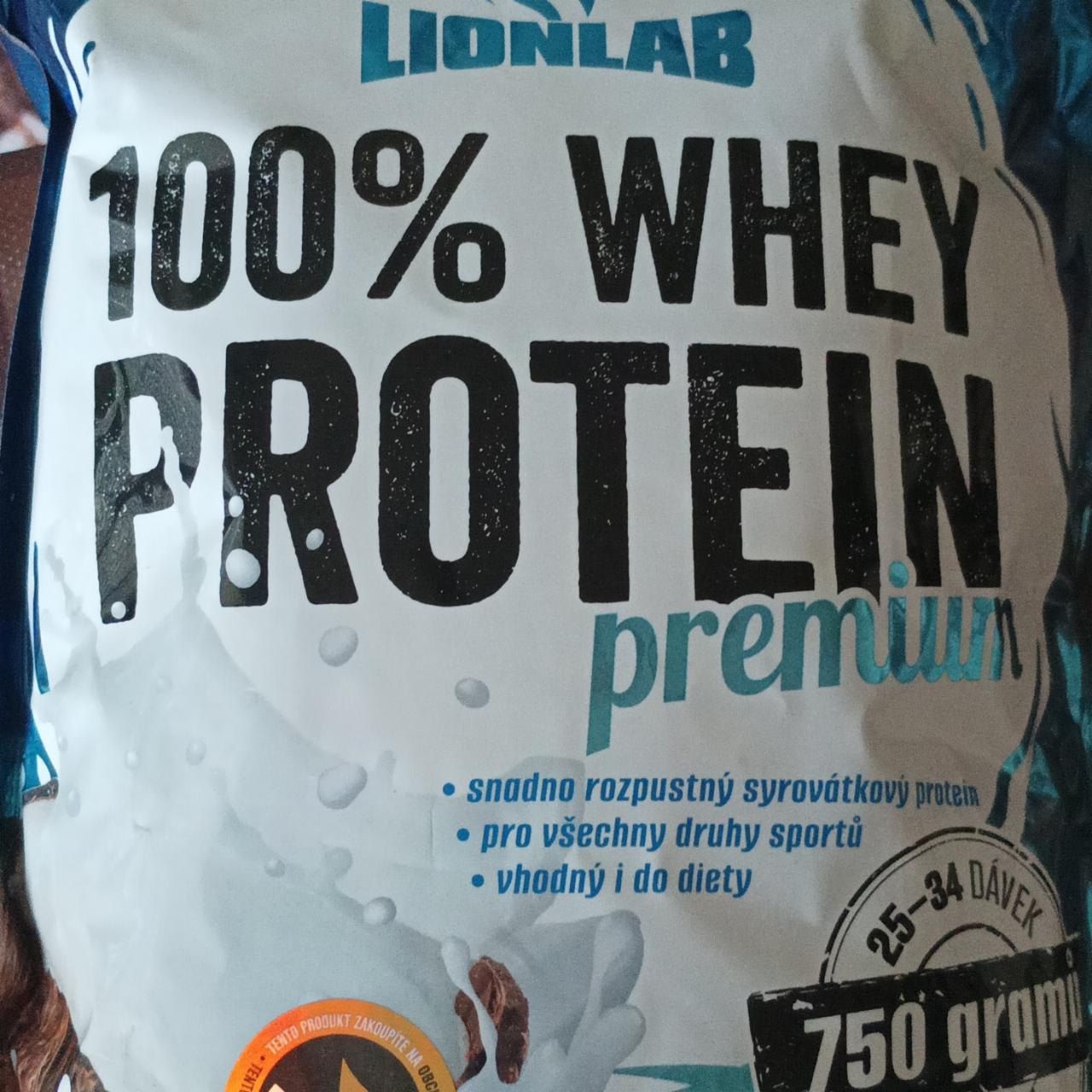 Fotografie - 100% whey protein premium Lionlab