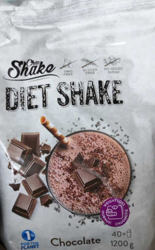Fotografie - Diet shake chocolate ChiaShake