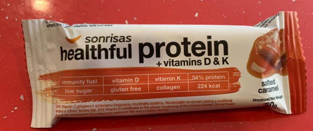 Fotografie - Sonrisas healthful protein bar salted caramel
