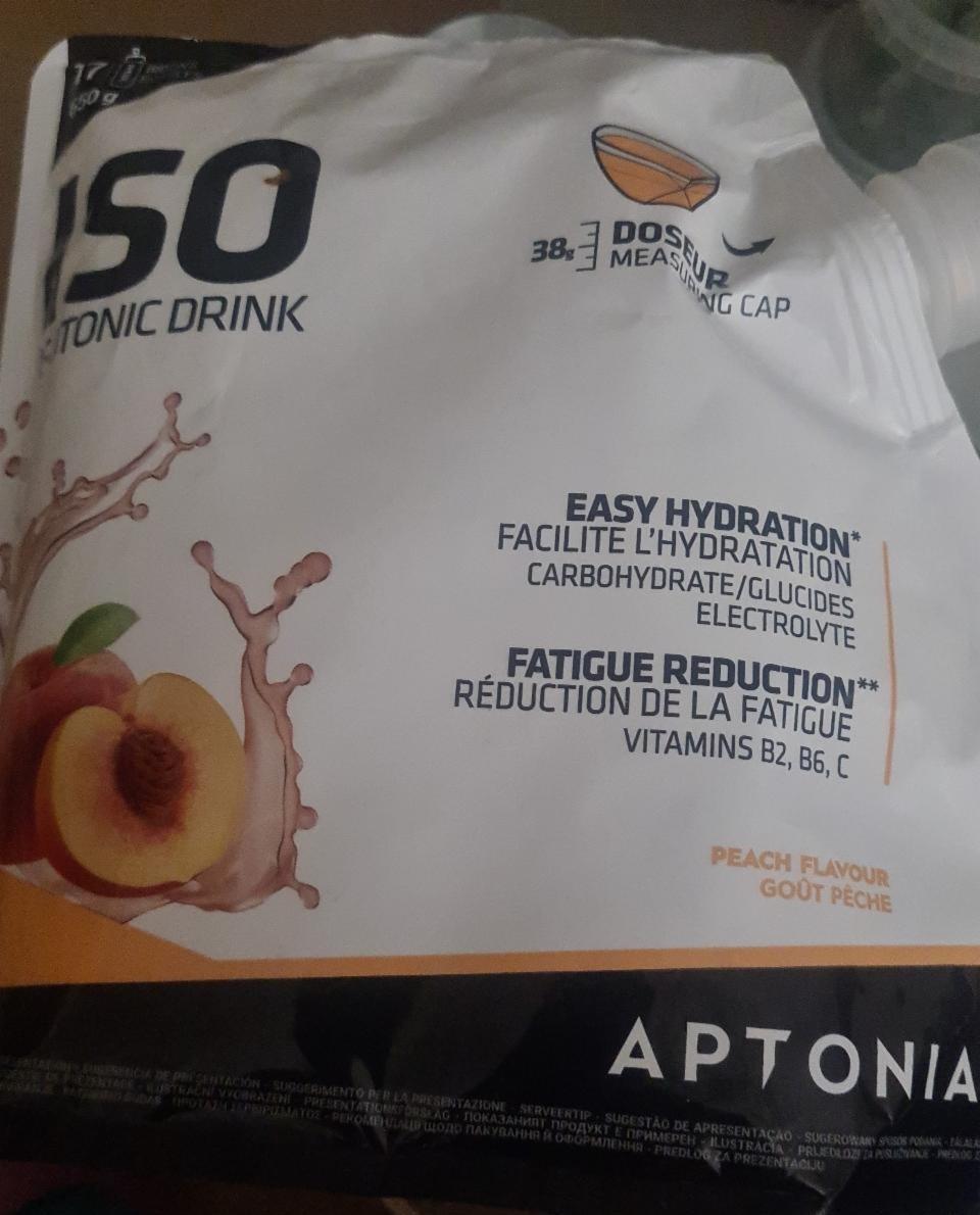 Fotografie - Isotonic Drink Peach flavour Aptonia