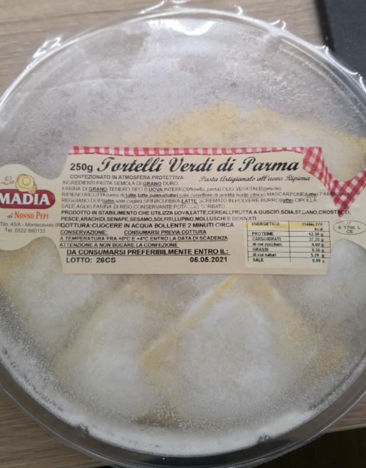 Fotografie - Tortelli Verdi di Parma La Madia