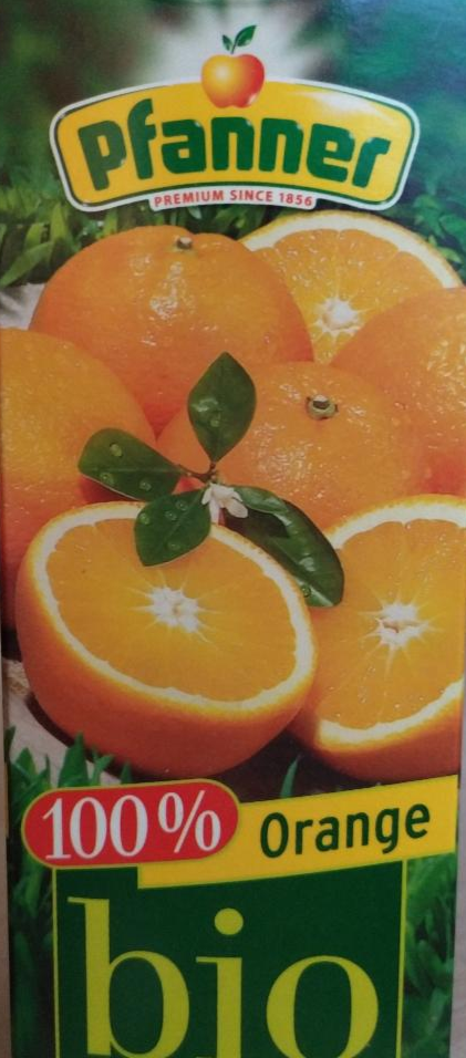 Fotografie - Bio pomeranč 100% Pfanner