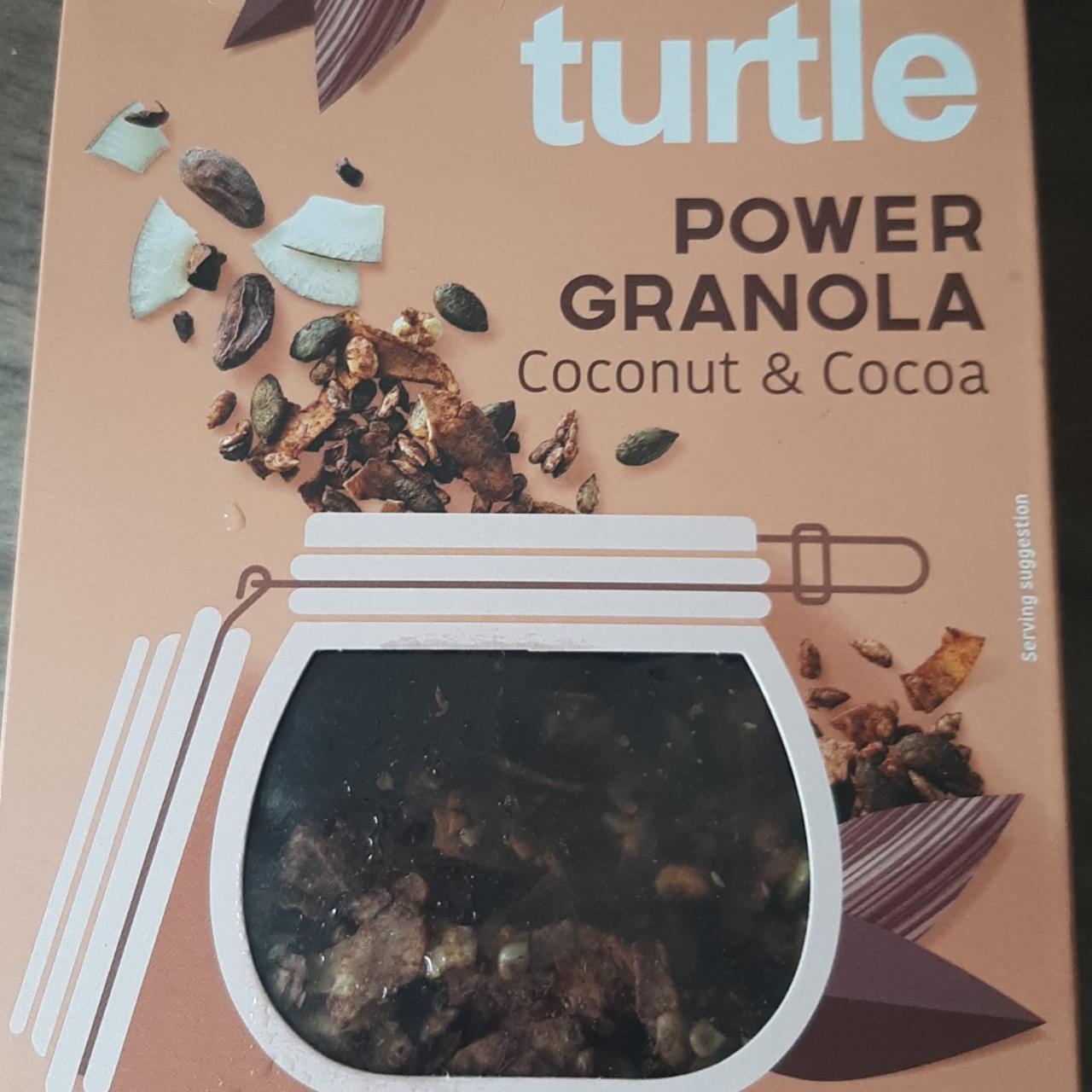 Fotografie - Power granola coconut & cocoa turtle