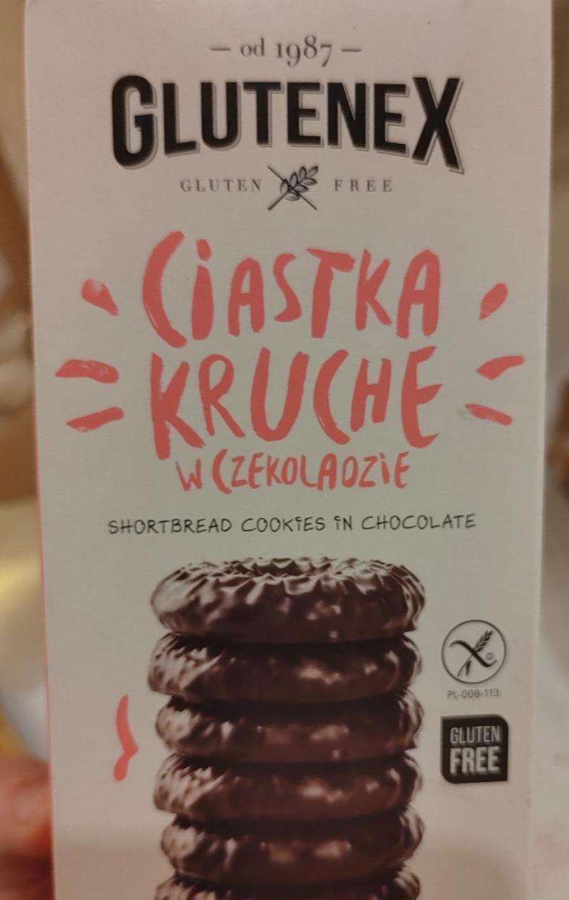 Fotografie - Ciastka kruche w czekoladzie Glutenex
