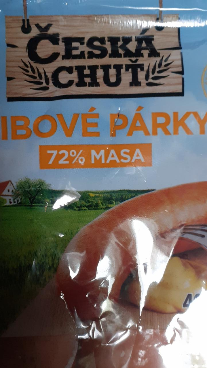 Fotografie - Libové párky 72% masa - Česká chuť