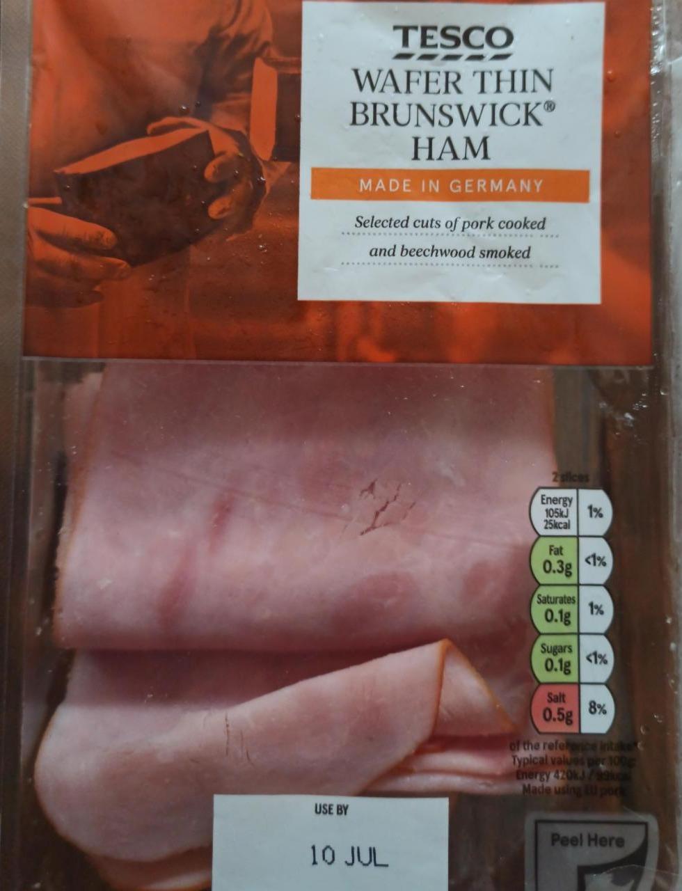 Fotografie - wafer thin brunswick Ham