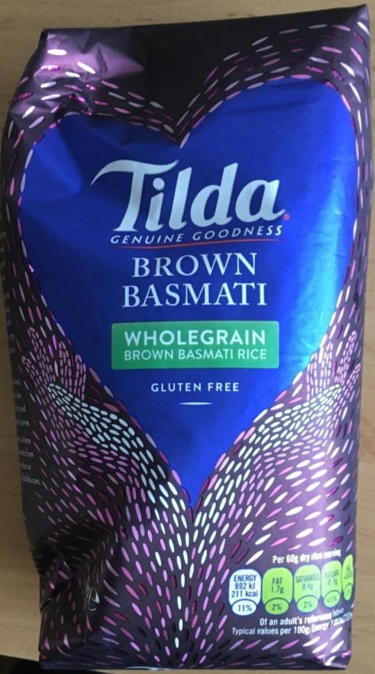 Fotografie - Wholegrain Brown Basmati Rice Tilda