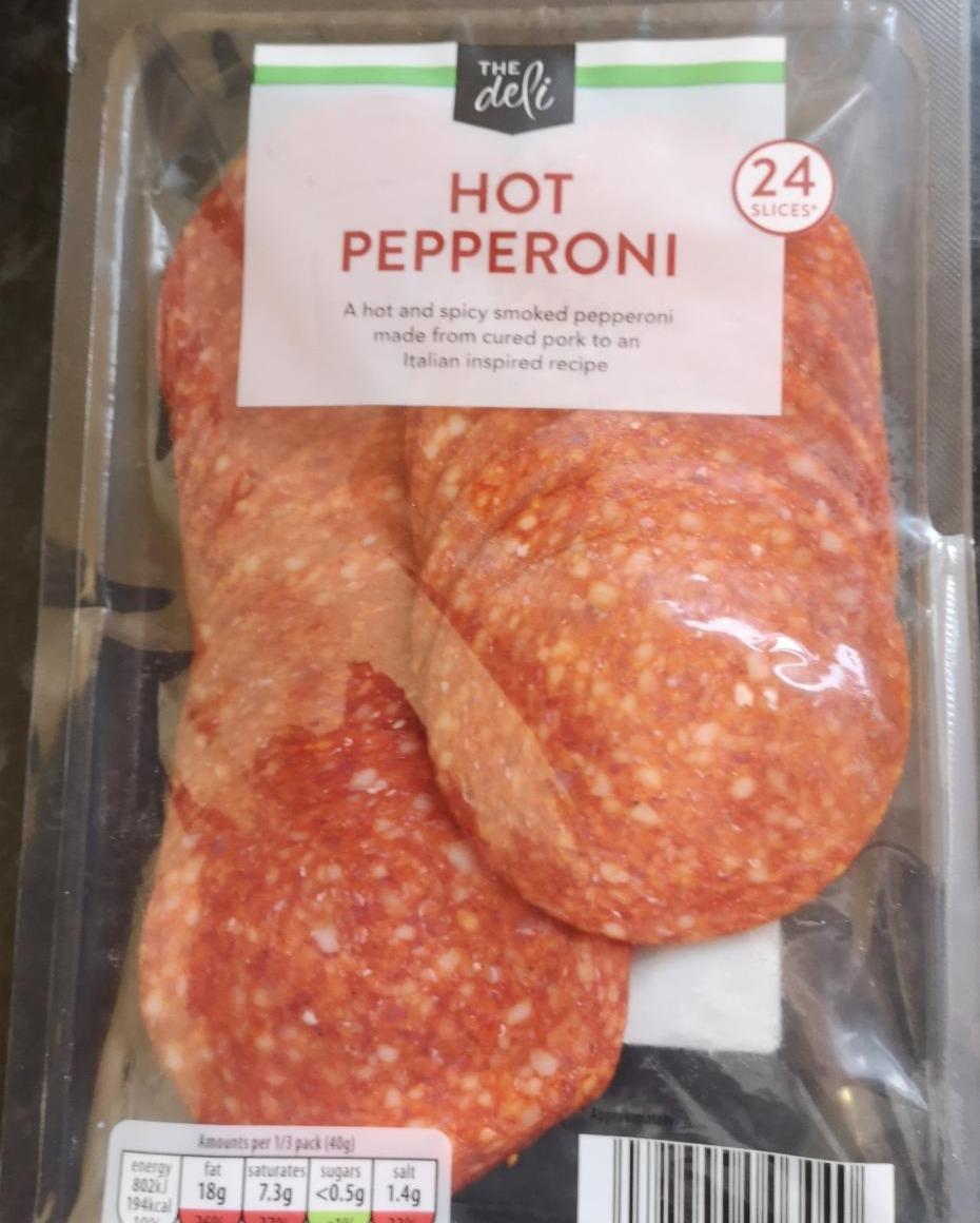 Fotografie - Hot Pepperoni The deli