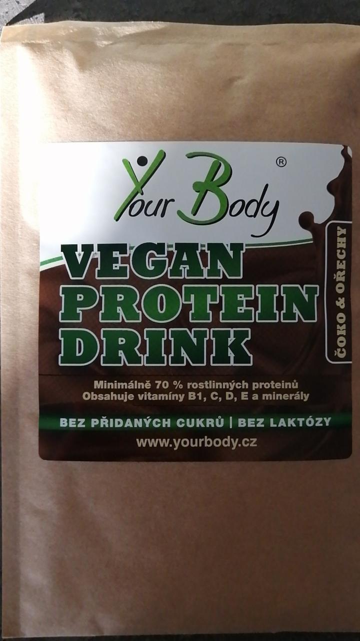 Fotografie - Vegan protein drink čoko & ořechy Your Body