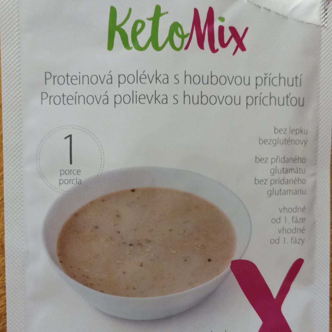 Fotografie - Proteinová polévka s houbovou příchutí KetoMix 