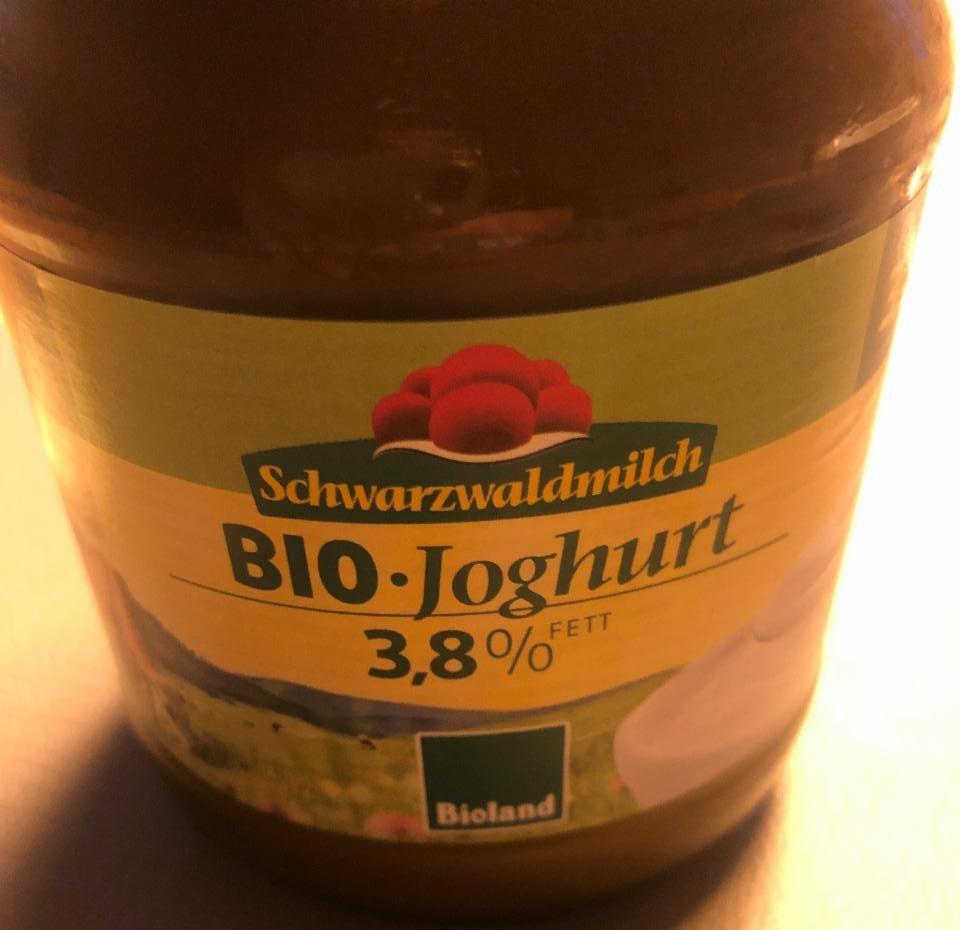 Fotografie - Bio Joghurt 3,8% fett Schwarzwaldmilch