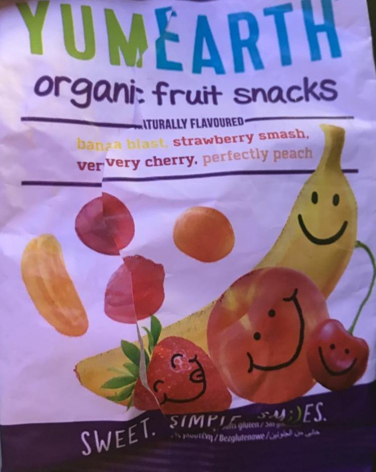Fotografie - yumearth organic fruit snacks