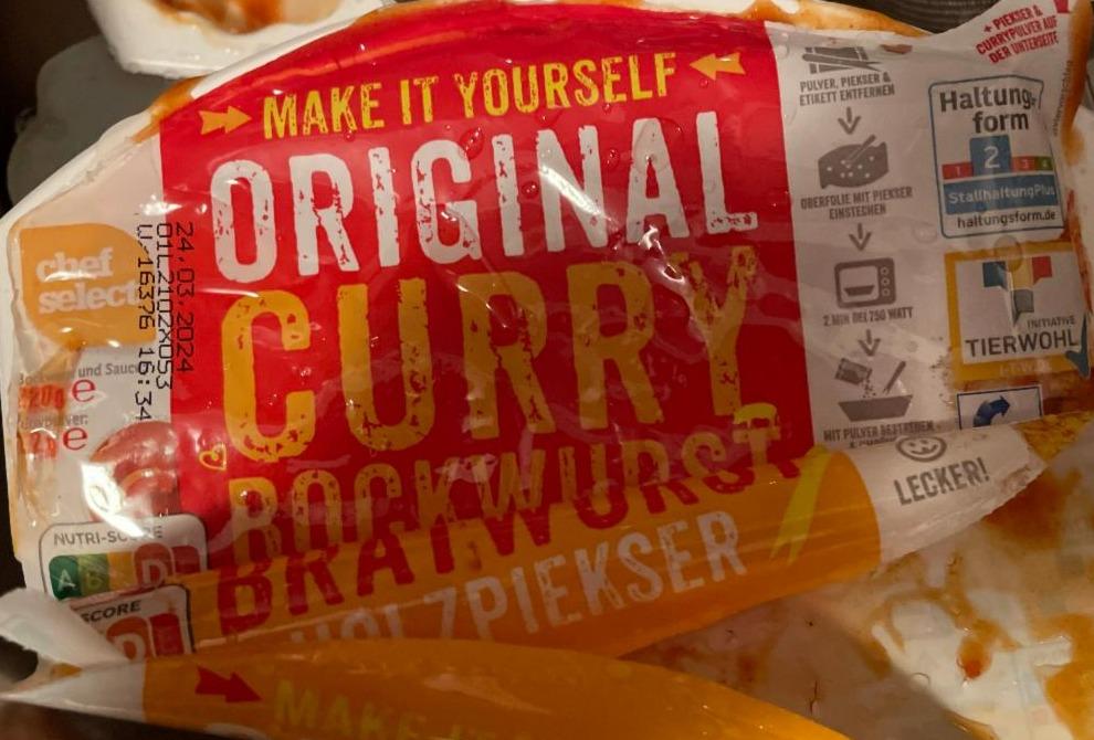 Fotografie - Make it yourself Original Curry Bratwurst Chef Select