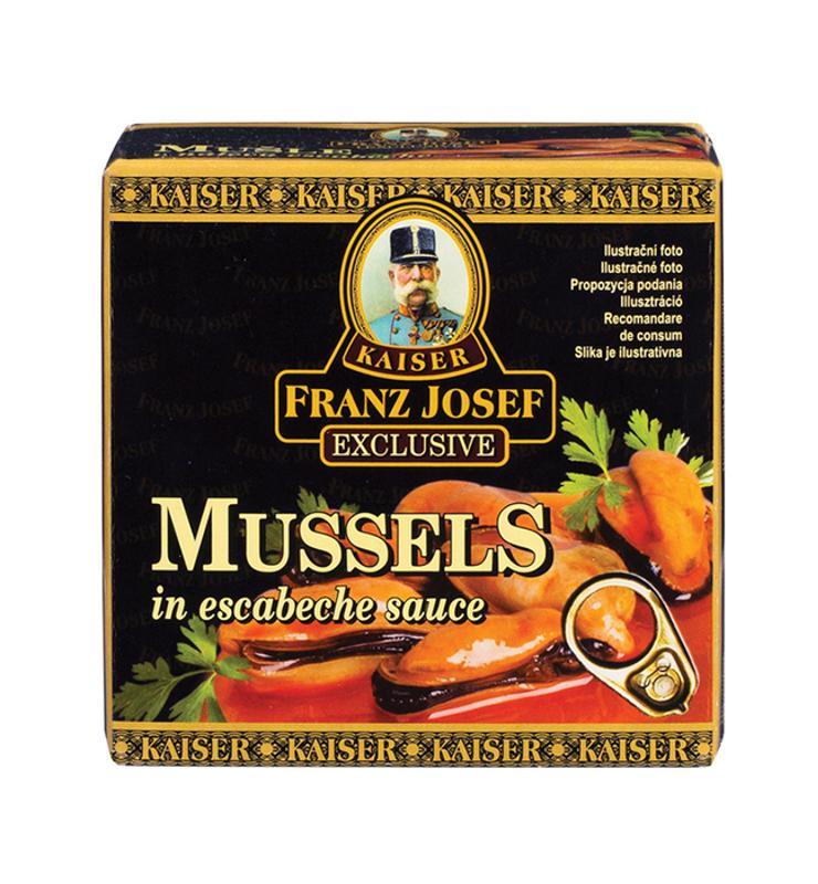 Fotografie - Mušle v nálevu escabeche Kaiser Franz Josef exclusive