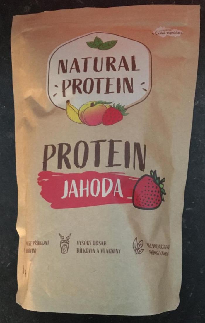 Fotografie - Proteinová dieta - Jahoda Natural protein