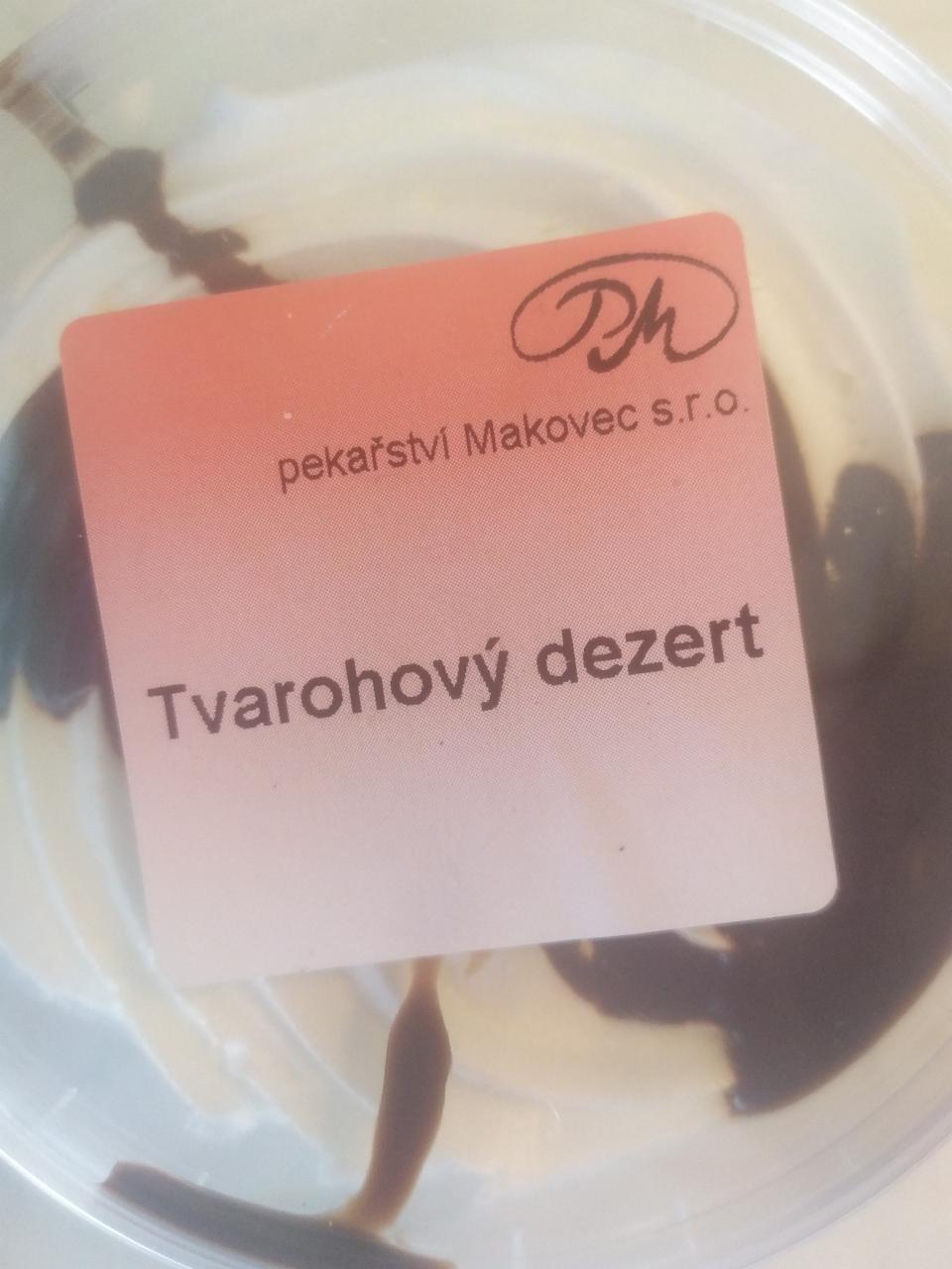 Fotografie - Tvarohový dezert pekařství Makovec