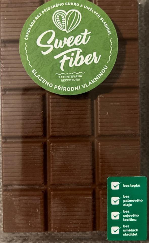 Fotografie - Mléčná čokoláda 44% bez cukru Sweet Fiber Chocotopia