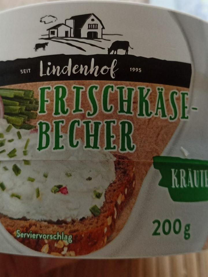 Fotografie - Frischkäse Becher Kräuter Lindenhof