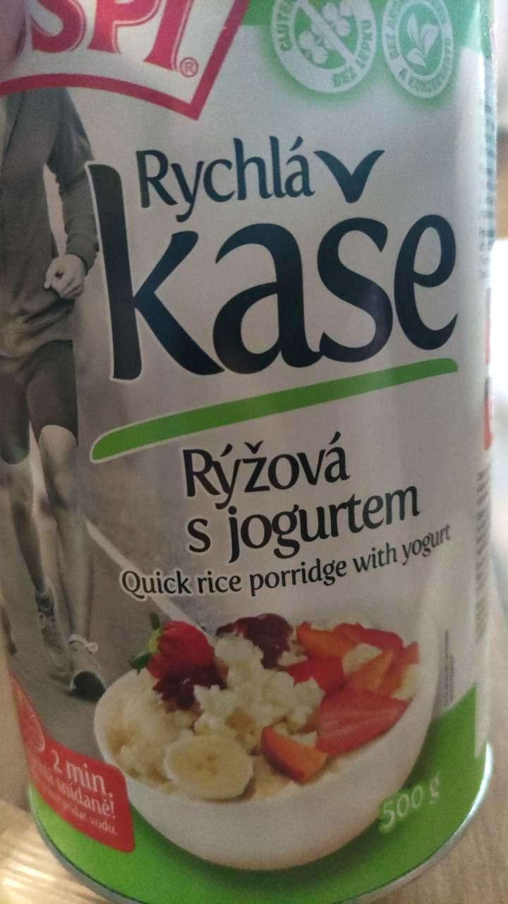 Fotografie - kaše rychlá rýžová s jogurtem Knuspi