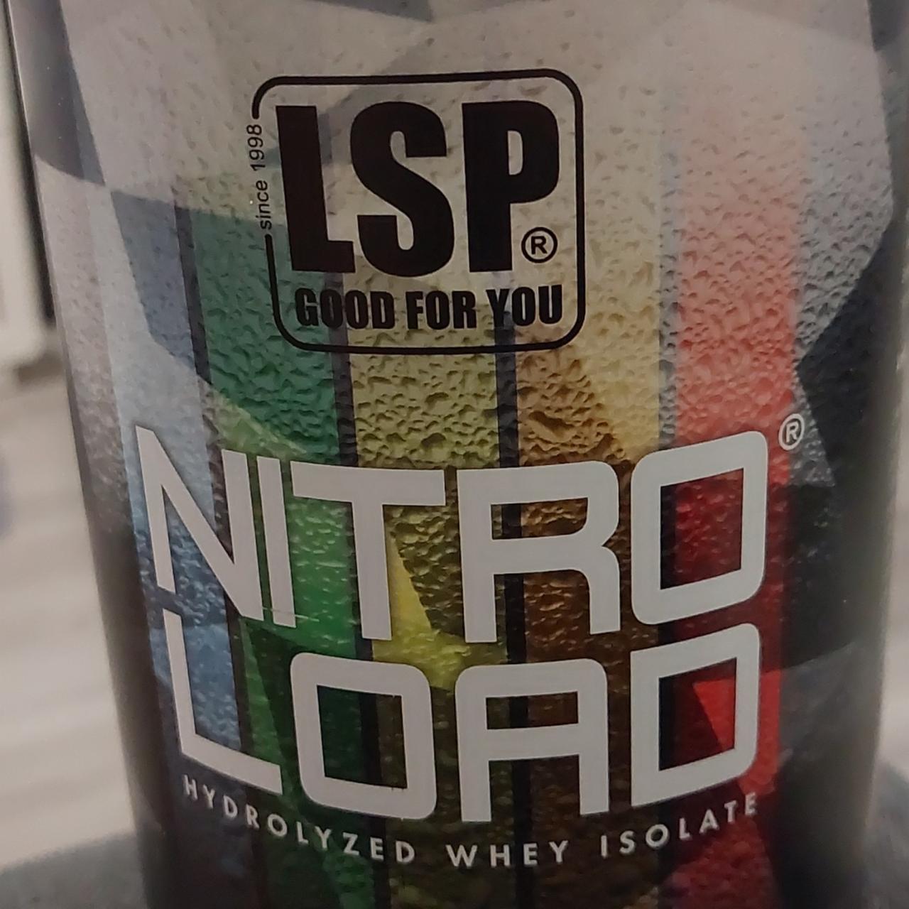 Fotografie - Nitro Load hydrolyzed whey isolate pure LSP