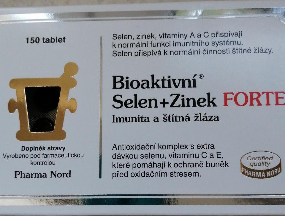 Fotografie - Bioaktivní selen+zinek Forte Pharma Nord