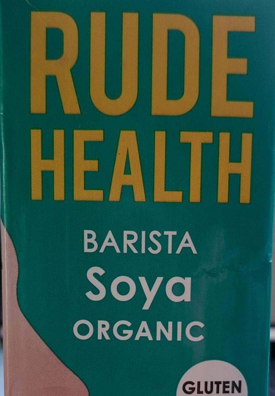 Fotografie - Barista Soya Organic milk Rude Health