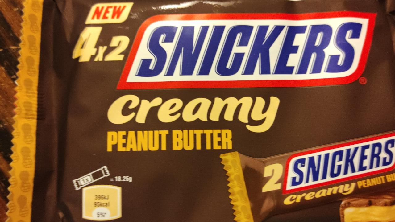 Fotografie - Snickers Creamy Peanut Butter