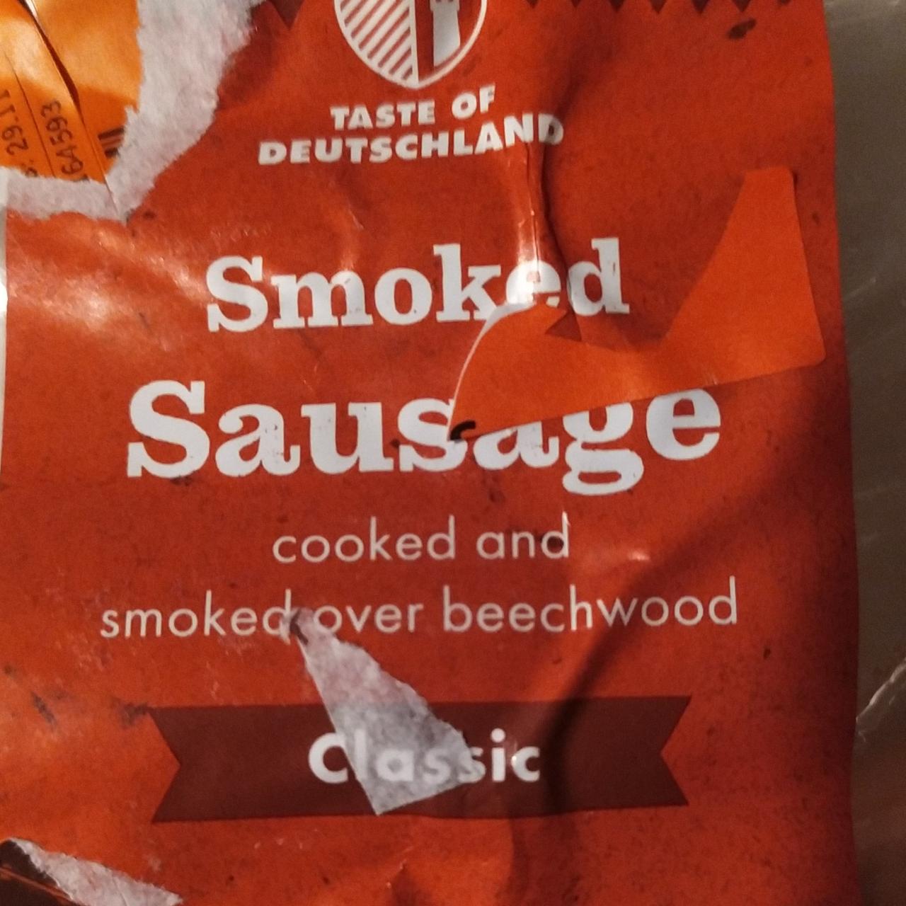 Fotografie - Smoked Sausage Classic Taste of Deutschland
