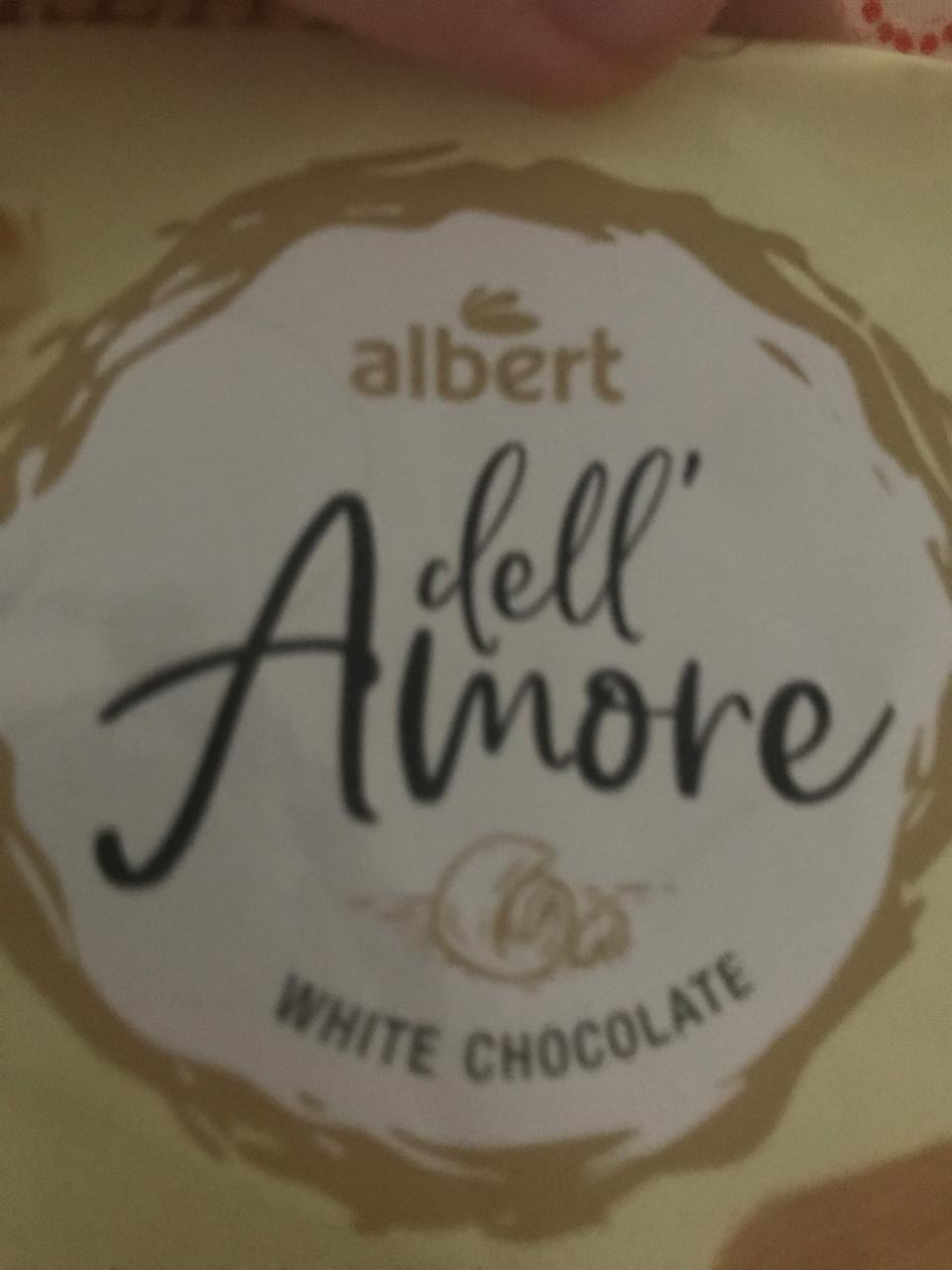 Fotografie - Dell Amore White chocolate Albert