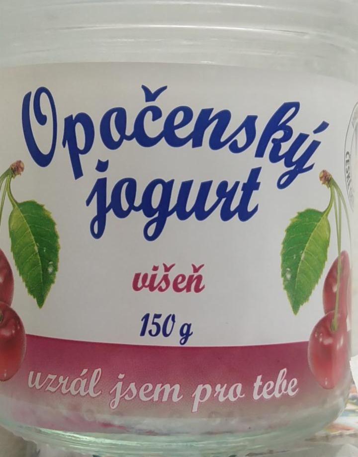 Fotografie - Opočenský jogurt višeň 