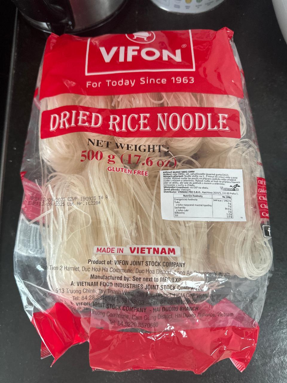 Fotografie - Dried Rice Noodle Vifon