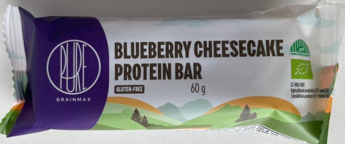 Fotografie - Blueberry Cheesecake Protein bar BrainMax
