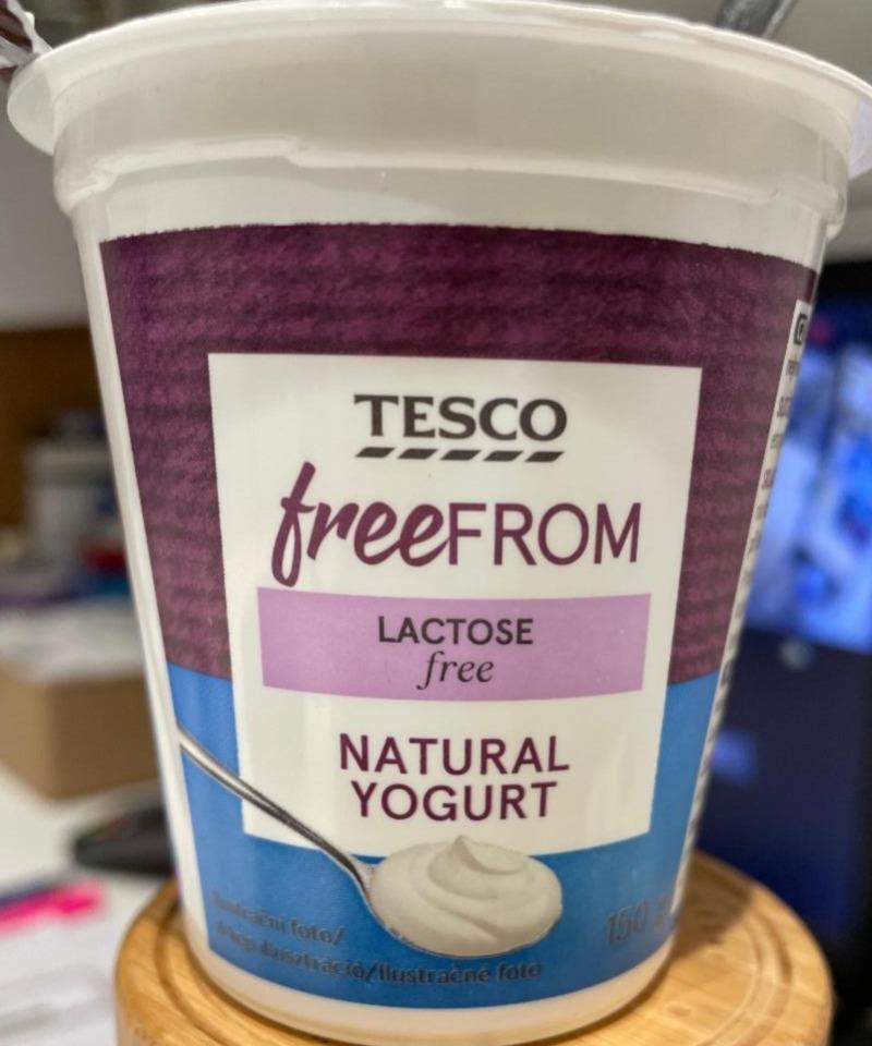 Fotografie - Lactose free Natural Yogurt Tesco free From