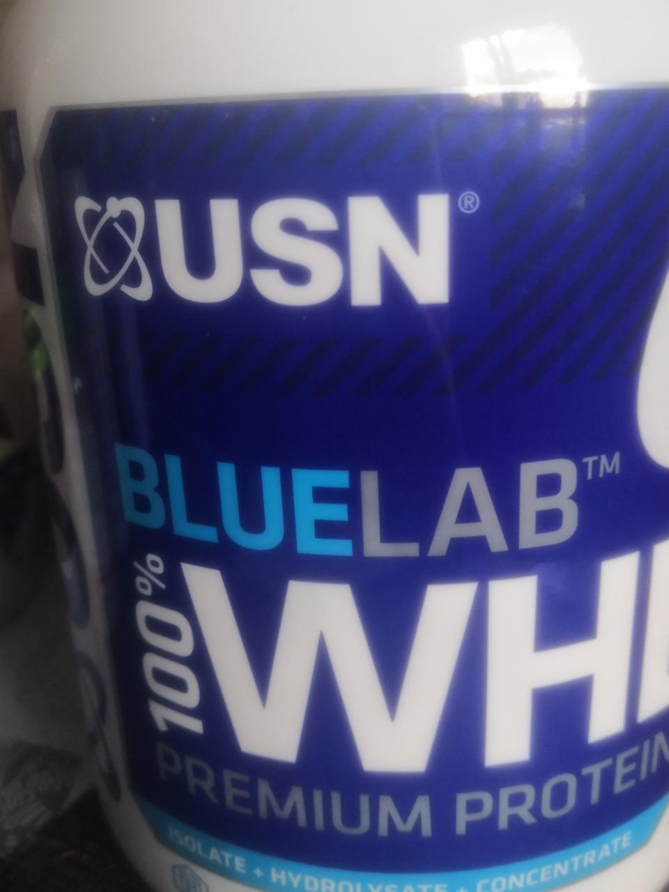 Fotografie - BlueLab 100% Whey Premium Protein lískový oříšek USN