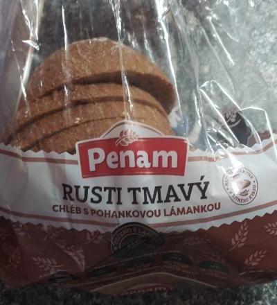 Fotografie - Rusti tmavý chléb s pohankovou lámankou Penam