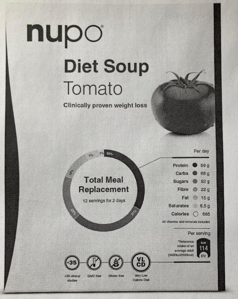 Fotografie - Diet Soup Tomato nupo