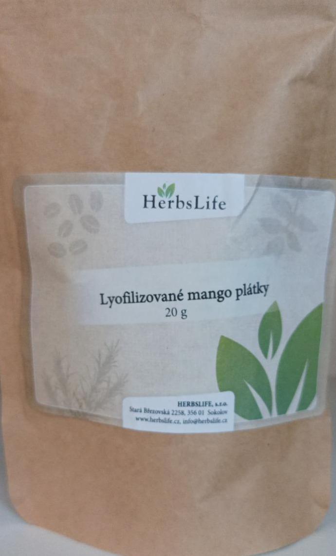 Fotografie - Lyofilizované mango plátky HerbsLife