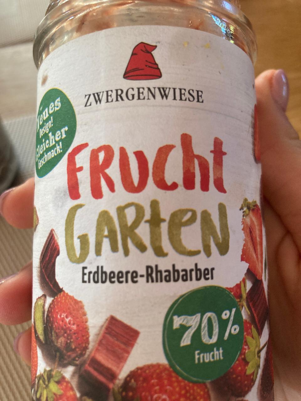 Fotografie - Fruchtgarten Erdbeere-Rhabarber Zwergenwiese