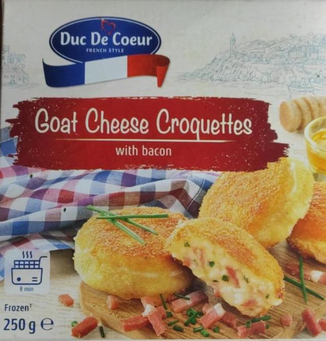 Fotografie - Goat Cheese Croquettes with bacon Duc De Coeur