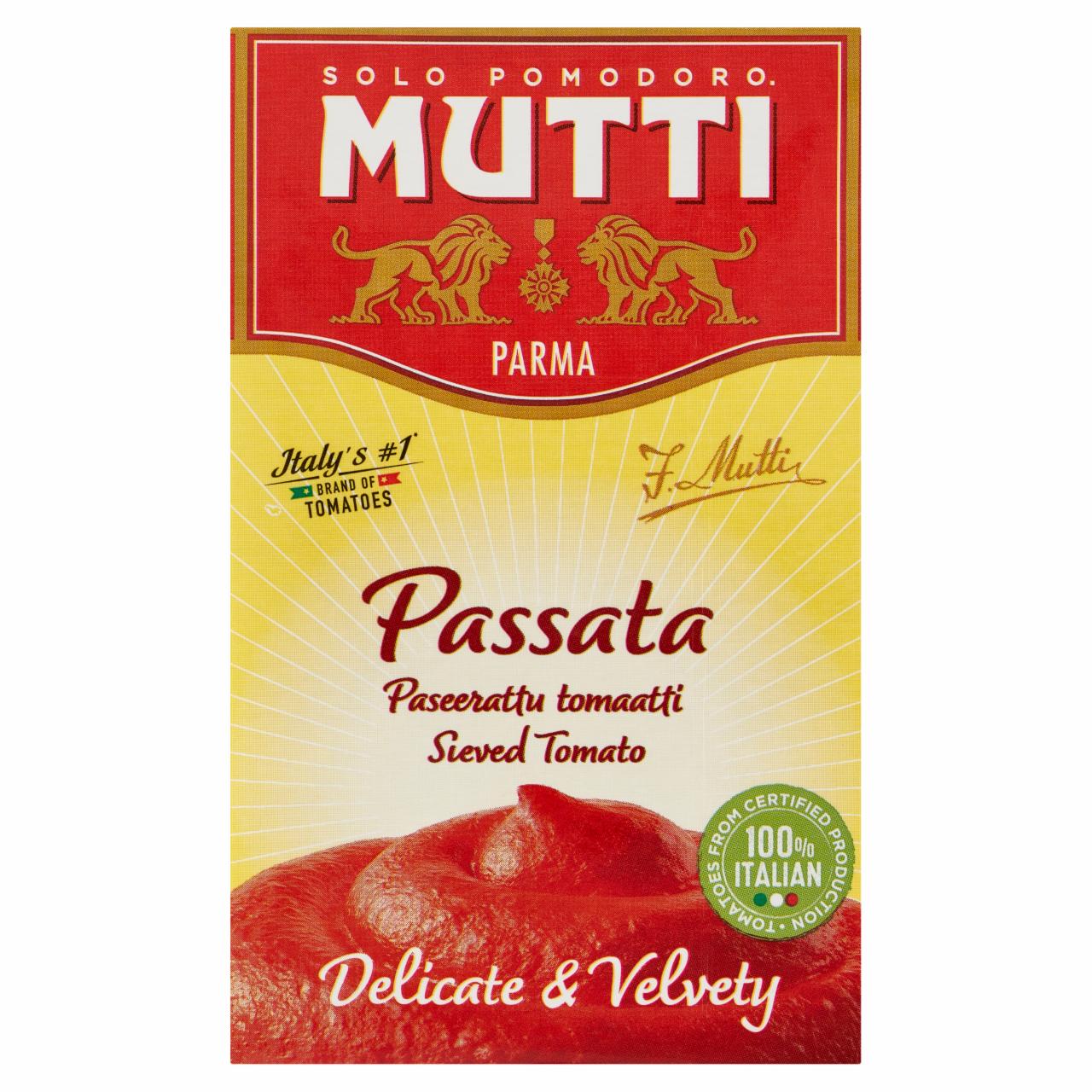 Fotografie - Passata rajčatové pyré Sweet & Velvety Mutti