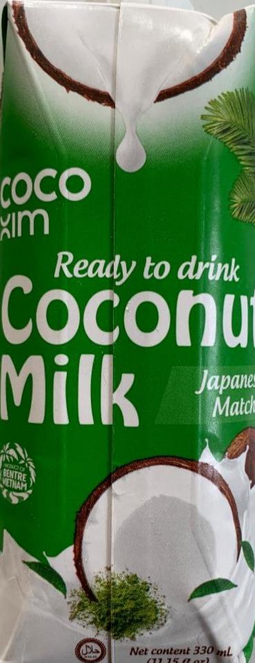Fotografie - COCIXIM kokosový nápoj s matchou