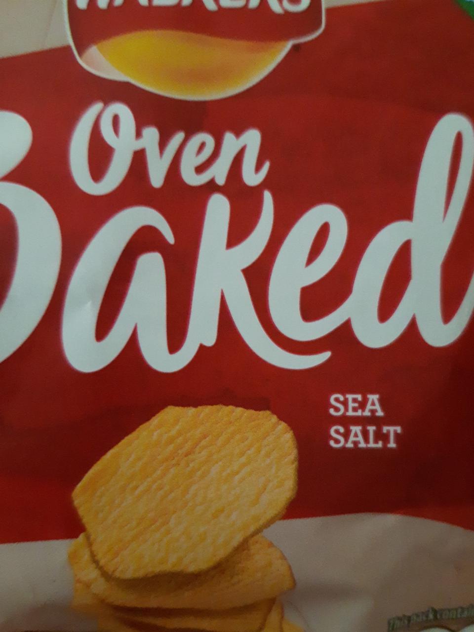 Fotografie - walkers oven baked sea salt 50 % less fat