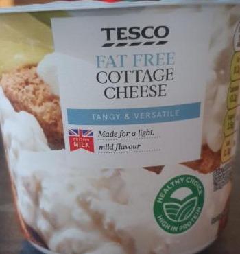 Fotografie - Cottage cheese fat free Tesco